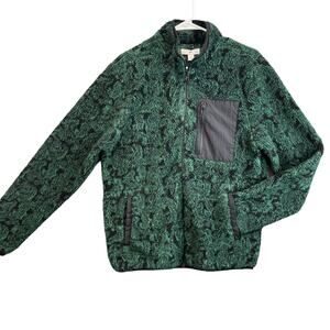 BP High Pile Fleece Jacket BP High Pile Fleece Jacket Size Small Dancing Paisley